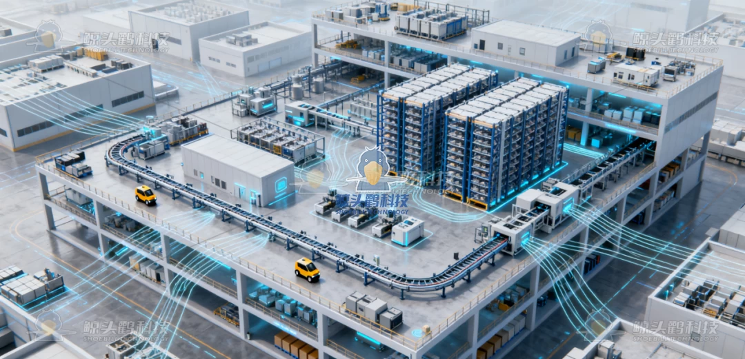 انبار خودکار متمرکز که تمام طبقات را پوشش میدهد انبار خودکار متمرکز که تمام طبقات را پوشش میدهد