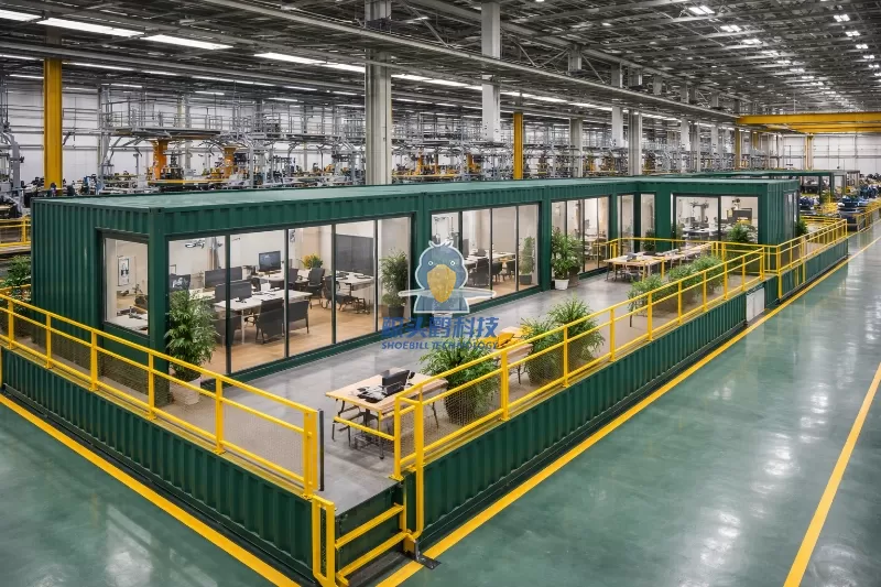 برنامه ریزی منطقه اداری کانتینر